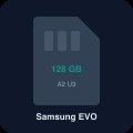 Samsung EVO Select 128 GB micro SD card